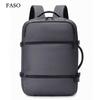 Новый унисекс однотонный водонепроницаемый и дышащий деловой модный повседневный универсальный рюкзак для повседневного использования