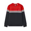 Heritage Classic Trendy Color Block Comfortable Versatile Knit Crew Neck Pullover Sweatshirt Men Sweatshirt Legendary-Blue F11M548202FNV