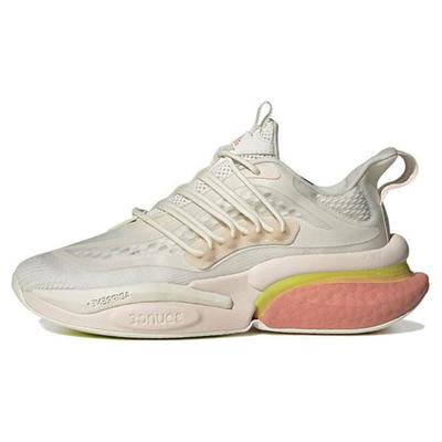 AlphaBoost V1 Off White Lucid Lemon Женские кроссовки Кремовые Wonder-Clay IE9730