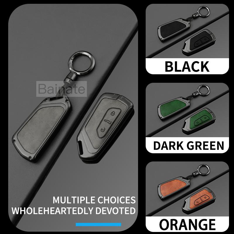 Zinc alloy Car key cover case protector, For Volkswagen Golf 8 Mk8 2020 Skoda Minolta A8 2021 MAGOTAN 2026, Car accessories