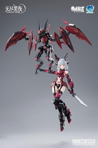 Doyusha 1/12 Scale Eastern Model ATK Girl CARMILLA with Illustration Card, Approximately 17cm Tall, Pre-Colored Plastic Model