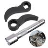2/3Pcs Pry Bar Wrench Adaptor Heads Rustproof Crowbar Adapter Head Tools