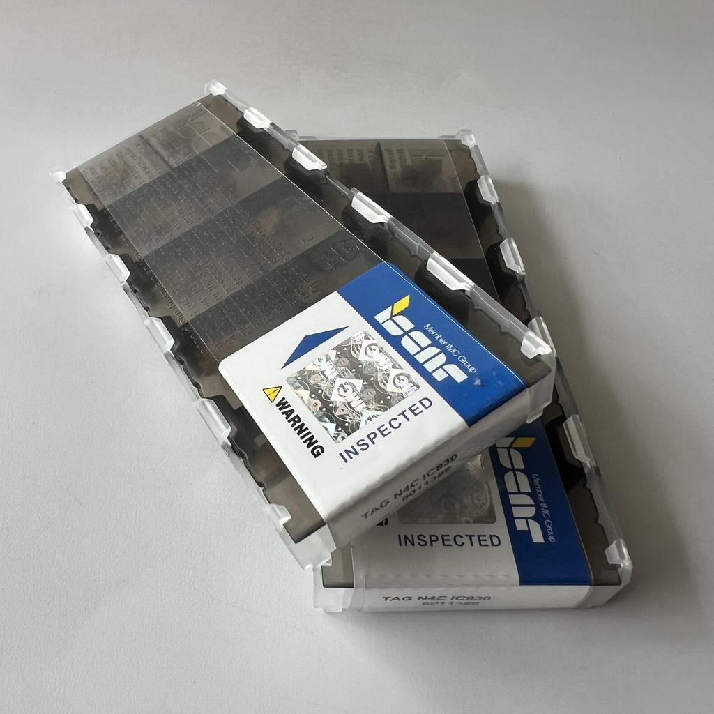 ISCAR / TAGN4C IC830 / Industrial indexable carbide inserts 10 Pcs