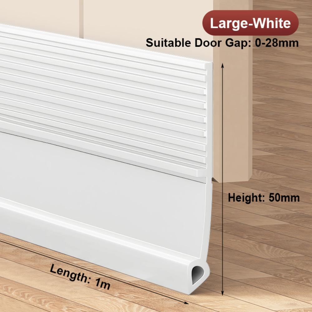 Self-adhesive Door Draft Stopper Insect Prevention Blocker Door Bottom Sealing Strip  Living Room