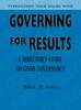Книга Governing for Results : A Director's Guide To Good Governance