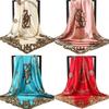 Elegant European/American Style Silk Stewardess Scarf - Spring/Autumn Gift for Women