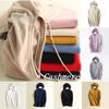 Women's Loose Sweater Knitted Soft Cashmere Hoodies Coat For Cozy Comfort