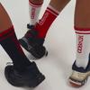 НОСКИ RUNNING CREW FLOGGER FIT_ДЛИННЫЕ_КРАСНЫЕ
