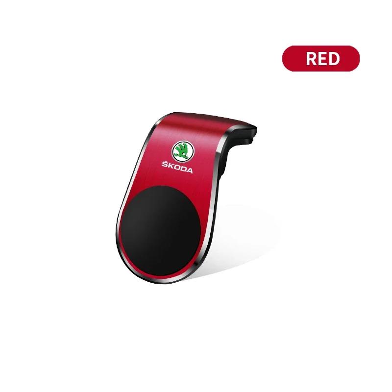 Car Sticker 2025 Hot Car 360° Metal Magnet Phone Stand For Skoda Octavia Fabia Rapid Superb Kodiaq Scala Karoq Citigo Kamiq Room