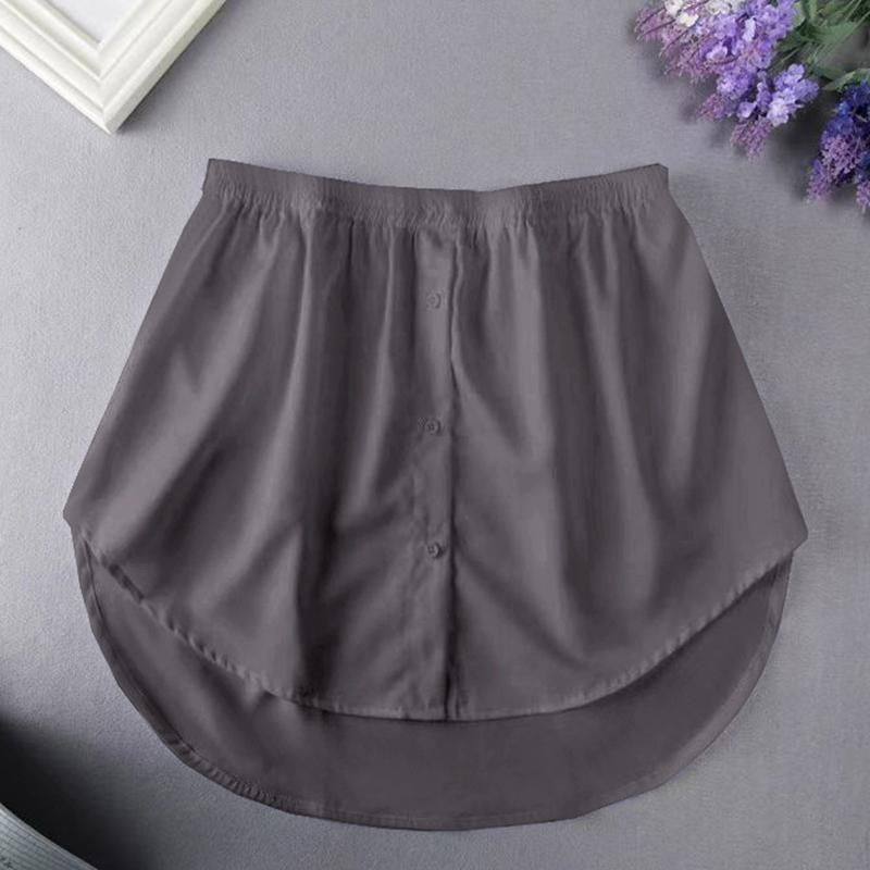 Модный женский регулируемый искусственный топ, мини-юбки, рубашка, блузка, удлинитель, многослойная одежда, аксессуары