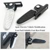 1 пара алюминиевых сплавов для модификации ног, 3 стиля, педаль для ног, общие электромобили