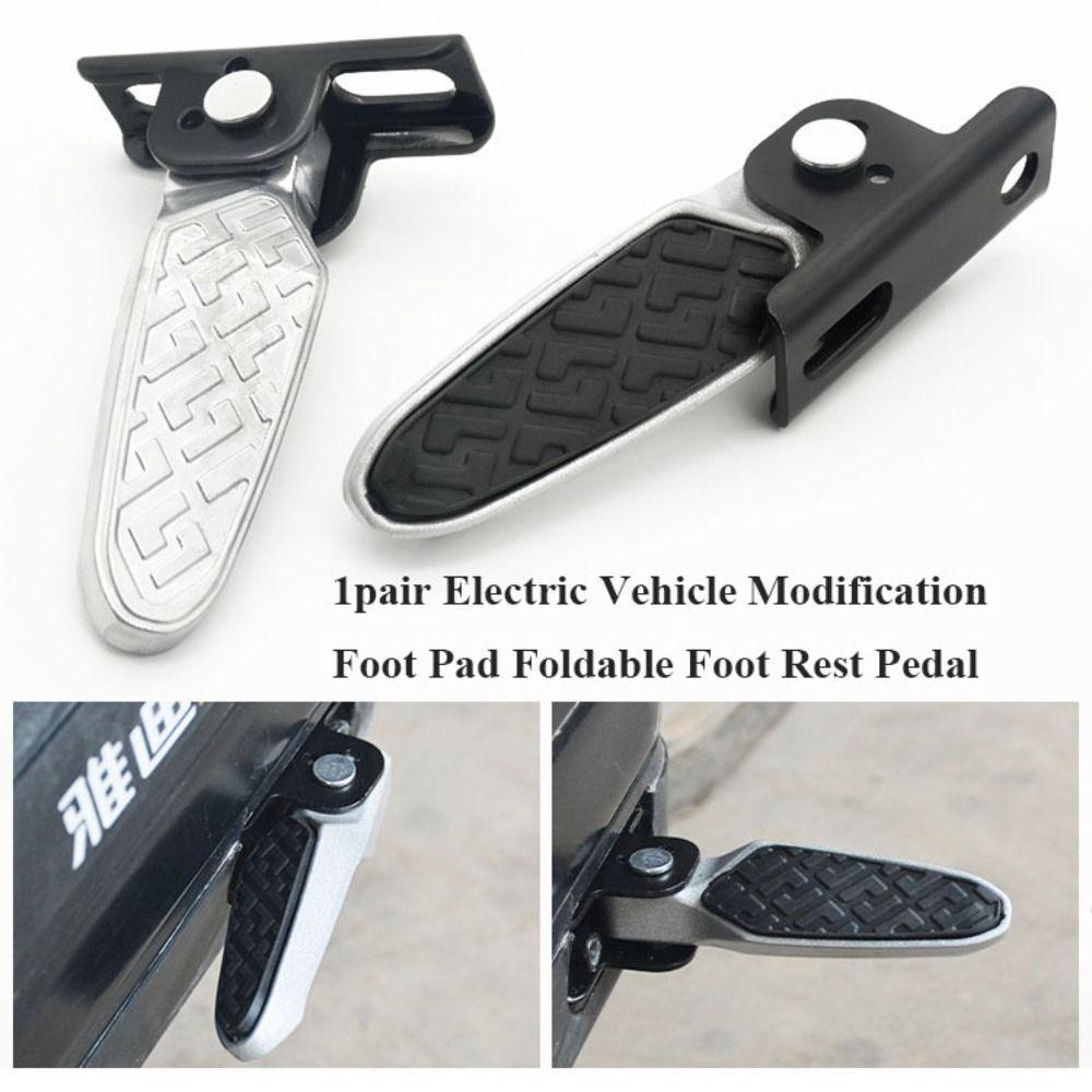 1 пара алюминиевых сплавов для модификации ног, 3 стиля, педаль для ног, общие электромобили