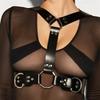 БДСМ нижнее белье, готический пояс, женский сексуальный ремень, подвязки, кожаное нижнее белье, фетиш-одежда, подвязки до бедра, чулки