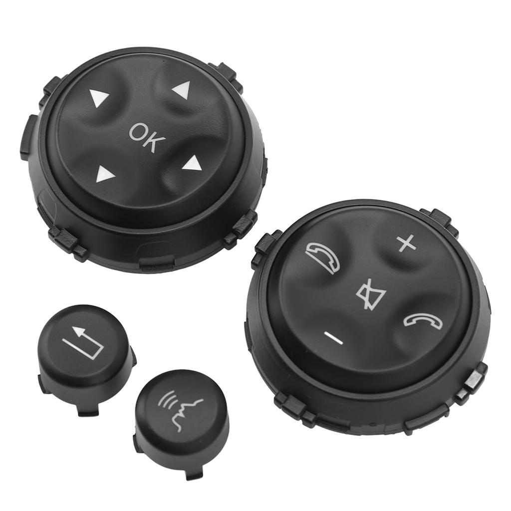 4 шт. Кнопка переключателя на рулевом колесе водонепроницаемая, устойчивая к ржавчине, замена для Mercedes?Бенц W221 S280