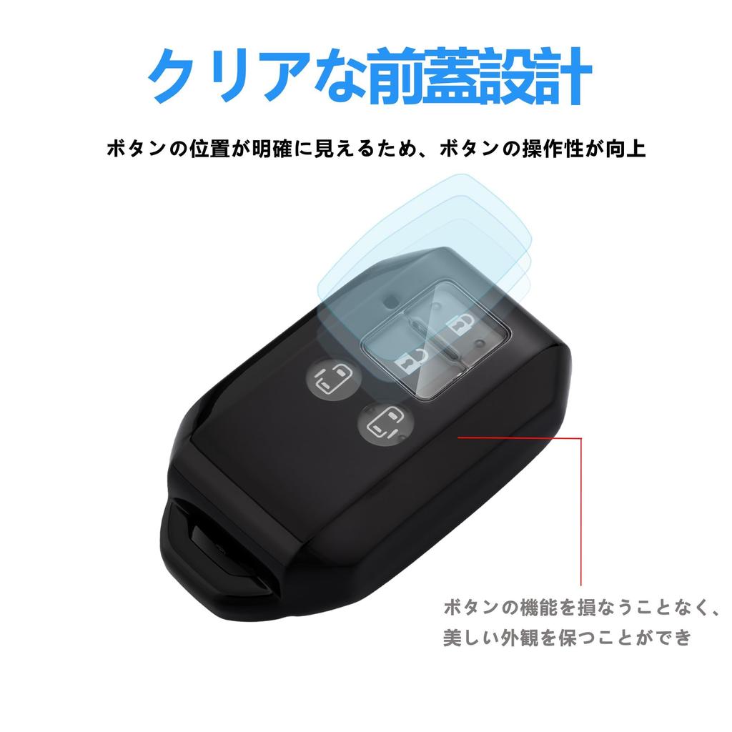 [PIMOHI] Чехол для ключа Suzuki New Spacia, Чехол для ключа Spacia Custom MK53s, Solio серии 64