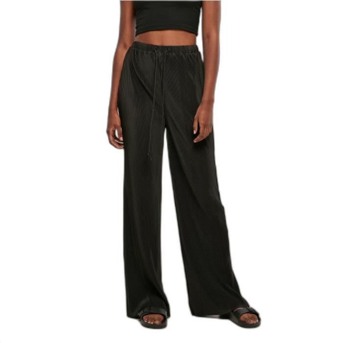 Pantalon plissé femme Urban Classics GT - noir - 5XL