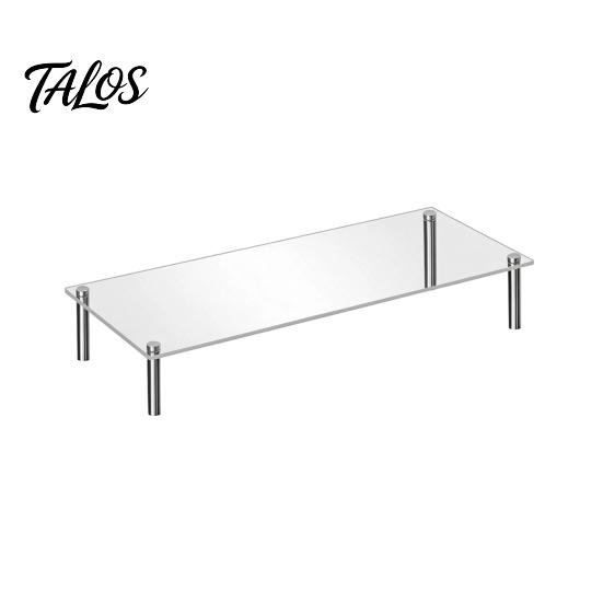 Acrylic Storage for Desserts Cake Stand, Multi-Tier Food Display Clear Cupcake Holder, Risers Figurines Adjustable Metal Support Dessert Table