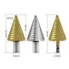5-35Mm Hss High Speed Steel Step Drill Bit Ideal For Wood & Metal Drilling Industrial Reamer Tool Accessories