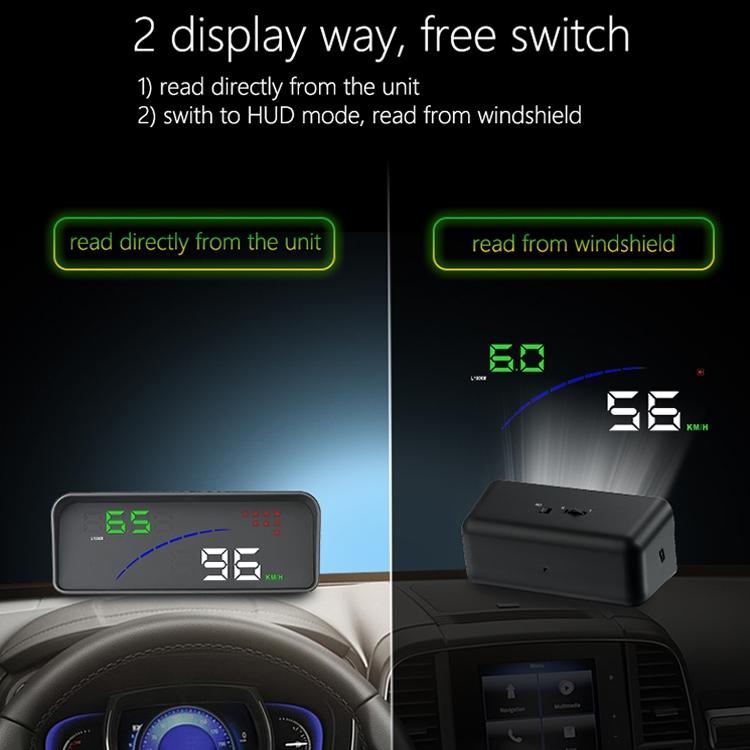 P9 HUD 3.6 inch Car OBD2 Smart Digital Meter