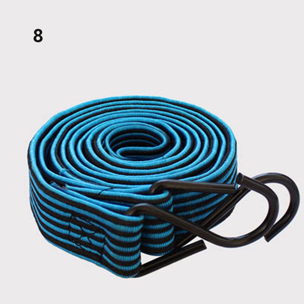 Luggage Roof Bicycle Accessories Elastic Rubber Bikes Rope Tie Luggage Ropes Cord Fixed Band Hook