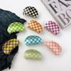 Acetate Bathing Women Hair Clips Hair Accessories Korean Style Crab Clips Semicircle Hair Claws