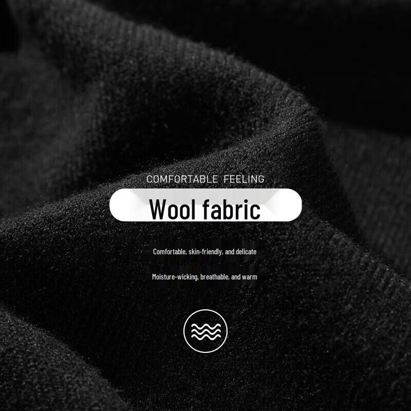 HLA Men's Business Casual Round Neck Pullover Sweater