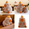 Animal Capybara Persimmon Plush Doll Childrens Birthday Gift Decoration Home