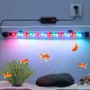 Fish Tank Lamp Waterproof IP68 Aquarium Led Light 18cm 28cm 38cm 48cm Aquarium Deko with Power Cord EU Plug 220V