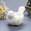 Nordic Resin Bird Sculpture Tea Light Candle Holder Retro Candlestick Wedding Decoration Table Centerpieces Home Decor Craft