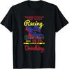 Dirt Track Racing & Drinking Motorsport Dirt Sprint Cars T-Shirt