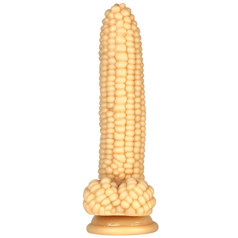 Кукурузный пенис, анальная пробка, растительный пенис, имитация большого фаллоимитатора, товары для взрослых, женское устройство для мастурбации, секс-товары для взрослых