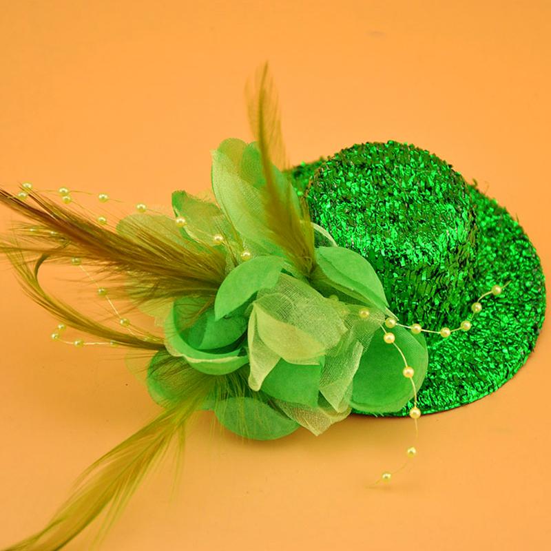 1 шт. Заколки для волос Перо Женские аксессуары для волос Фасинатор Головной убор Декор из жемчуга