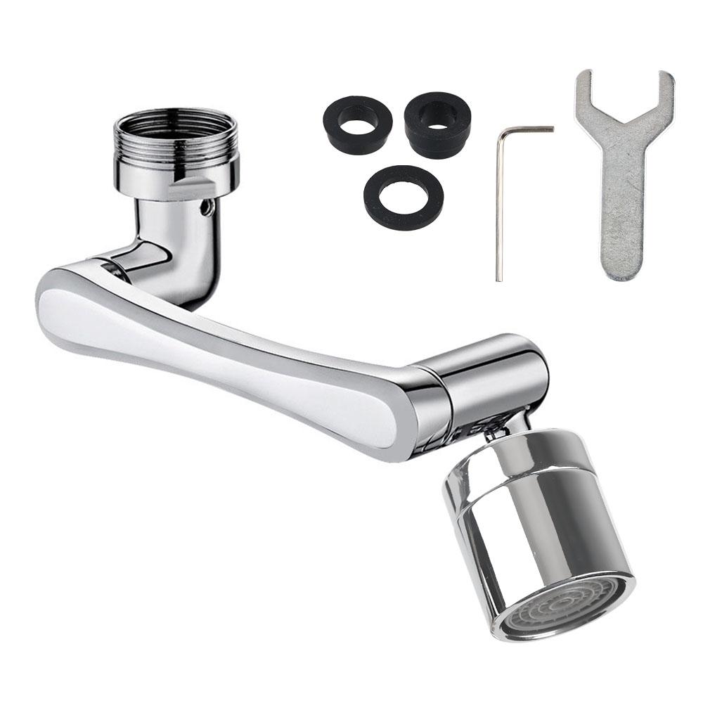 Faucet Adapter Extender 1440° Rotatable 24mm Outer Daimeter Rotating Faucet 20mm/22mm Inner Diameter Adjustable Water Filter