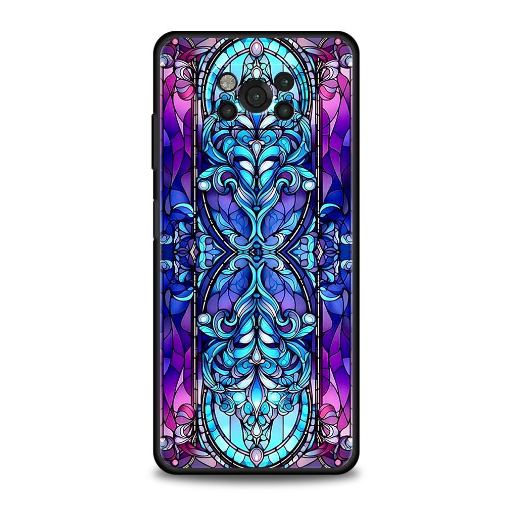 Красивый чехол-крышка из стекла с изображением Солнца и Луны для Xiaomi Poco F7 Ultra F6 F5 F4 F3 X6 X5 X4 X3 NFC C51 C55 M4 GT 5G Мягкий корпус из ТПУ