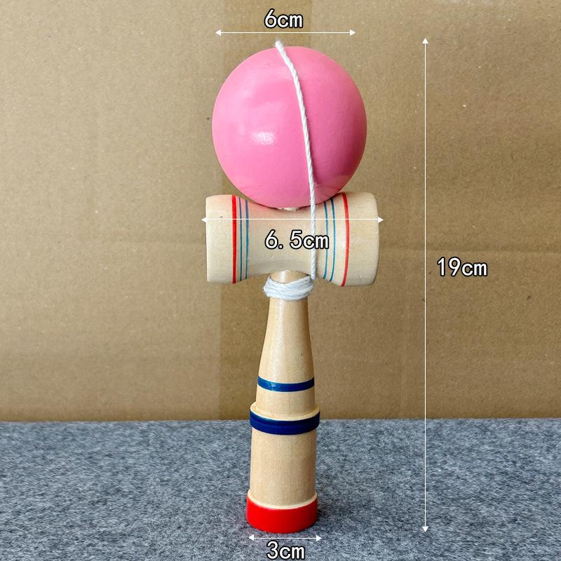 Деревянная Кендама, Игровой Мяч, Обучающая Игрушка Своими Руками для Детей для Развития Координации Рук и Глаз