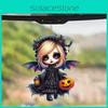 Halloween Accessories Car Acrylic Witch Hanging Decora Holiday Interior Vehicle