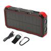 Solar Power Bank 36800mAh Quick Charging 3 USB Portable Solar Charger with LED Light for Outdoor