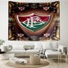 1PC Soccer Club Emblem Design Printed Tapestry Room Decoration Wall Hanging for Living Room Bedroom, dormitory, Birthday and Christmas gifts