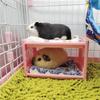 New Pet Supplies Hideout Corner Guinea Pig Hamster-Toy Easy To Install Pet Bunk Bed