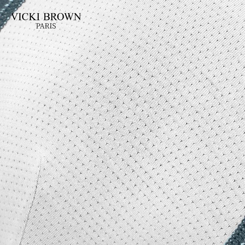 VICKI BROWN Мужские бесшовные хлопковые антибактериальные боксеры-брифы, 3 шт.