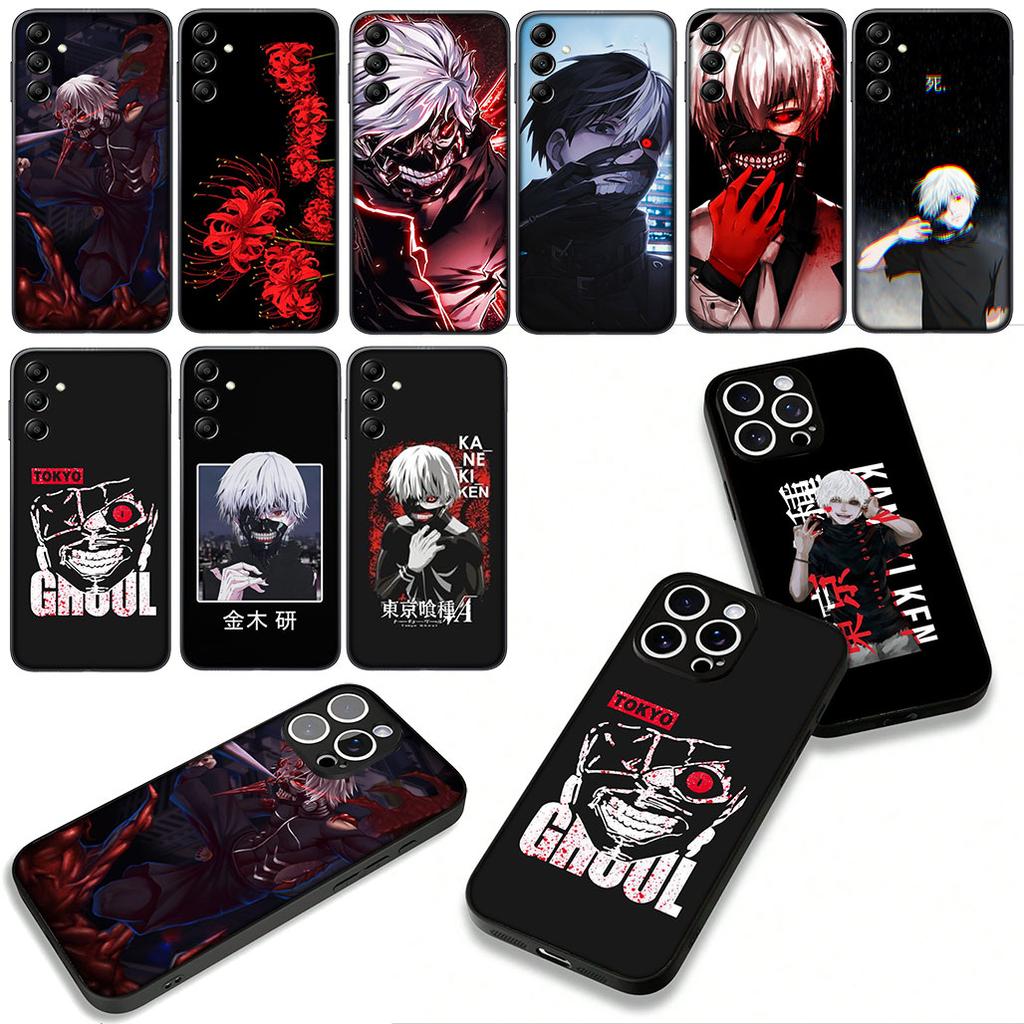 Чехол Аниме Токио Кен Канеки Гули для Samsung Galaxy A36 A17 A26 A07 A35 A54 A53 A13 A33 A34 S8 S9 S20 S21 FE S10 Plus