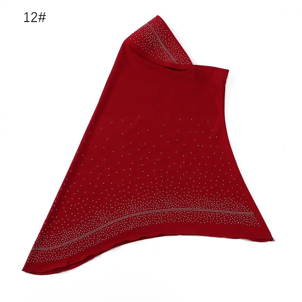 Рамадан мгновенный хиджаб женский мусульманский шарф цепочка платок обертывания эластичный головной убор шея шали Амира исламская молитва хиджабы тюрбан