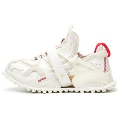 Li Ning Pangu Halo амортизирующие нескользящие износостойкие низкие спортивные повседневные туфли женские кроссовки белые AGLS082-1