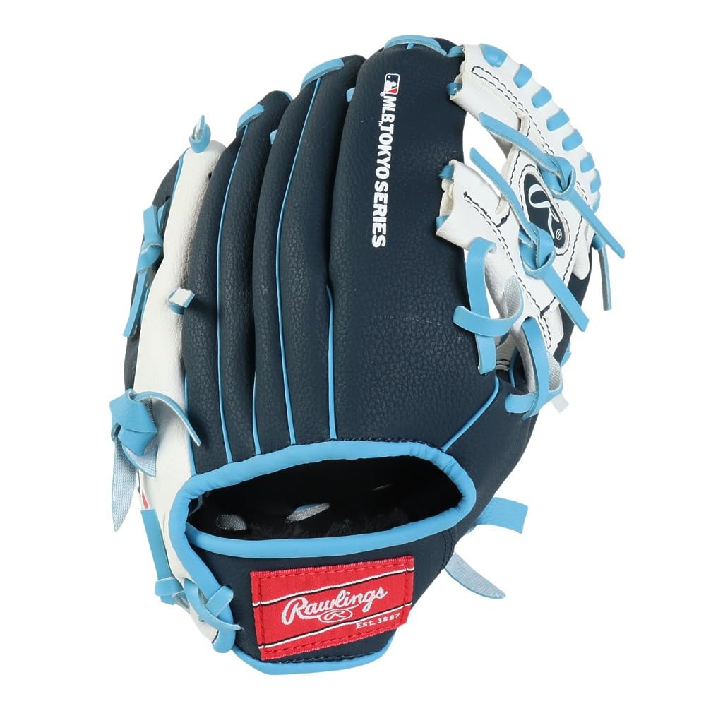 Rawlings Бейсбол MLB WORLD TOUR TOKYO SERIES A Перчатка, LP2200MWTT5, Детская перчатка, Верблюжий, 10-дюймовая
