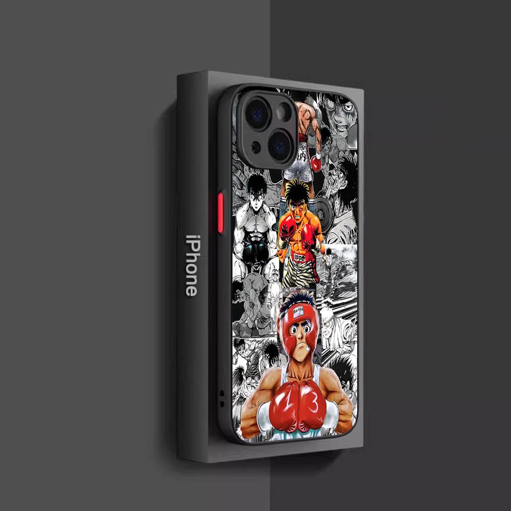 Чехол для телефона Аниме H-Hajime N-No I-Ippo Для IPhone 16e 16 15 14 13 12 11 Pro Max X XS Max Plus Матовый Прозрачный