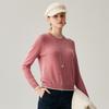 Zhaojun Women's 100% Cashmere Round Neck Sweater