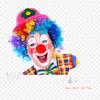Happy Cartoon Clown Face Clown Joker Iron On Heat Transfer Printing Vinyl Patches Sticker for Clothes DIY Appliques Washable Patches
