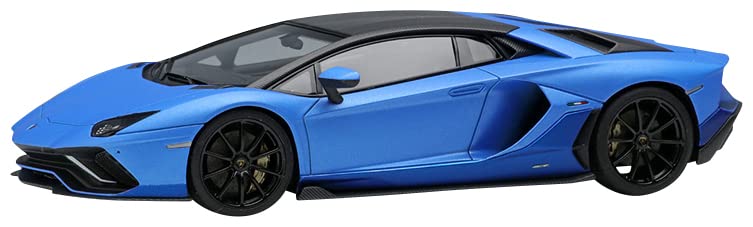 EIDOLON 1/43 Lamborghini Aventador LP780-4 Ultimae 2021 (Nireo Wheels) Blue Arione/Blumecht Finished Product
