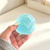 Blue Coconut Oil Squishy Ball Soft Crispy Handmade Ball  Home Decoration
