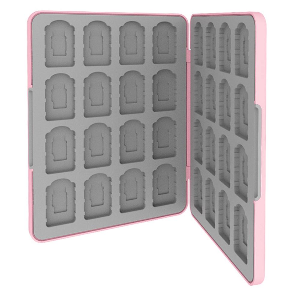 Game Card Case with 32 Game Card Slots Portable Game Protective Organizer Game Storage Box for Nintendo Switch2 2025/OLED/Lite